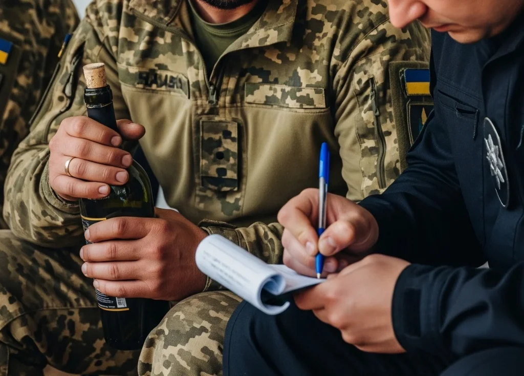 Протокол за ст. 130 КУпАП на військового: що має врахувати поліція