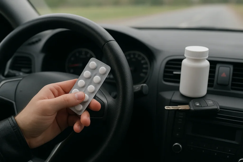Які ліки заборонені водіям: штрафи та відповідальність