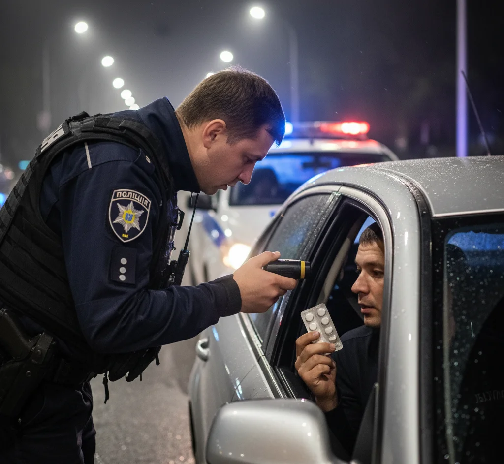 politsiia pereviriaie na spianinnia likamy